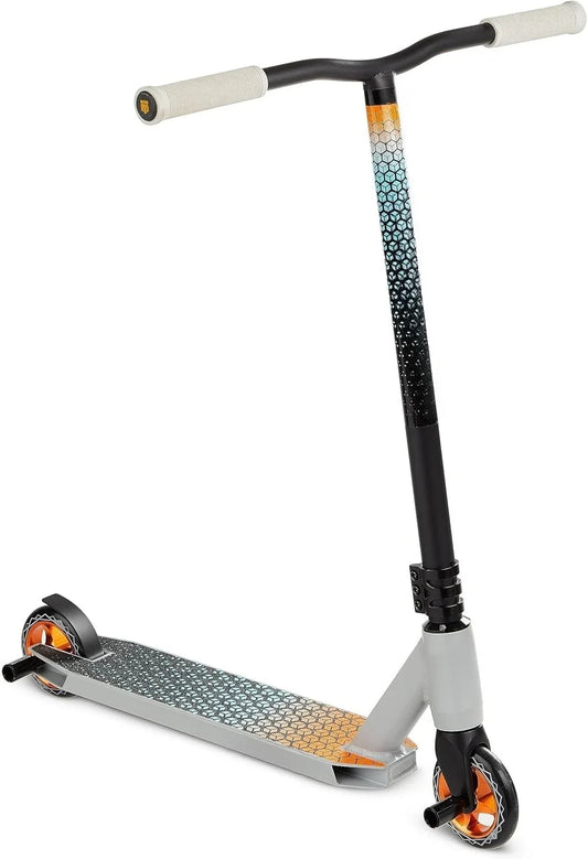 Rise Freestyle Stunt Trick Scooter, For Kids Youth Adult Men Women Ages 8 Up, Lightweight Alloy Deck & Heavy-Duty Frame