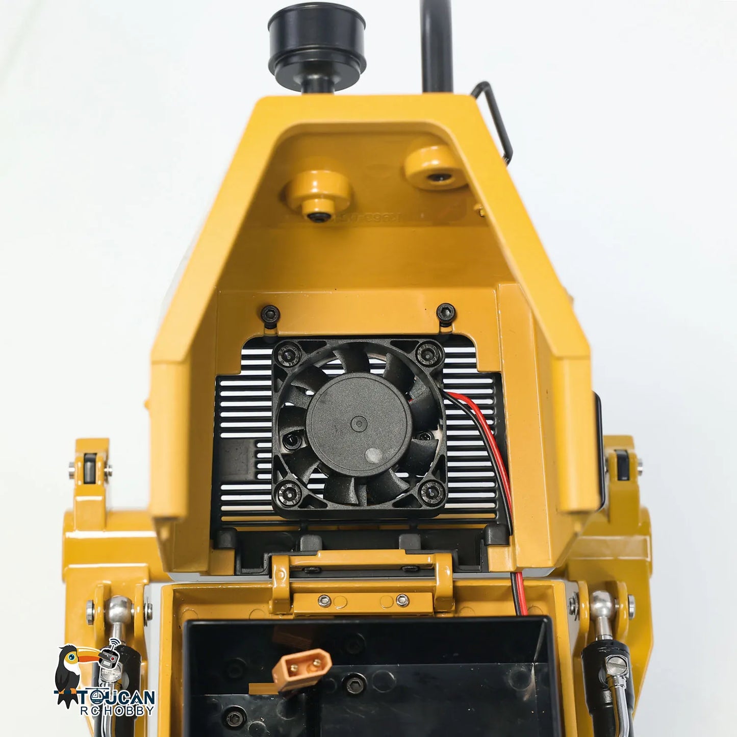 US Stock 1/16 KABOLITE K963 RC Metal Loader Hydraulic Construction Model TOUCAN Assembled Machine Light System Rear Plow RC Toy