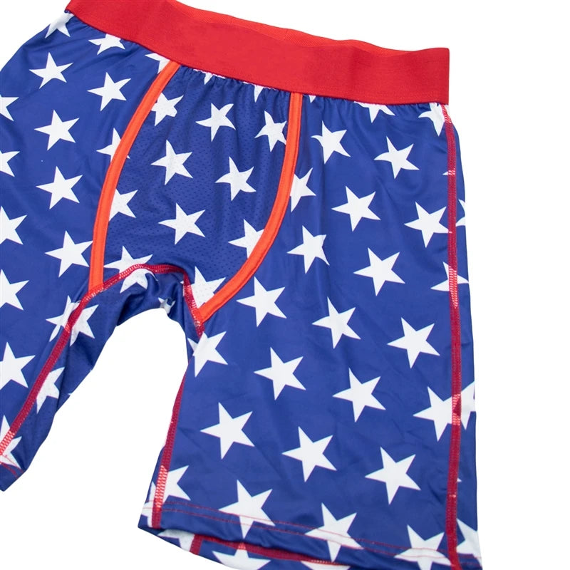 5Pcs Fashion Print Men Underwear Boxer Cueca Man Panties Lingerie Men Underpants Boxershorts Trunks Plus Size XL-5XL Men's Boxer