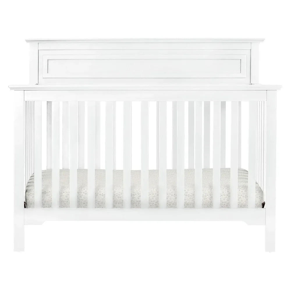 4-in-1 Convertible Crib, Grow-With-Me Bed from Infant to Teen, Space-Saving Modern Nursery Essential