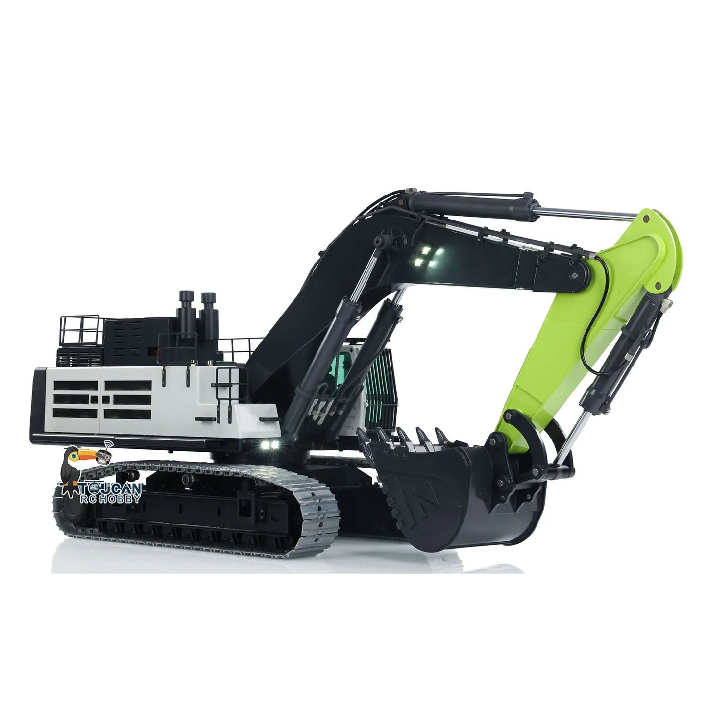 US Stock Metal RC Hydraulic Excavators 1/12 RTR ZE960G Heavy Double Pump Radio Control Digger Machine Vehicle Toys for Boys
