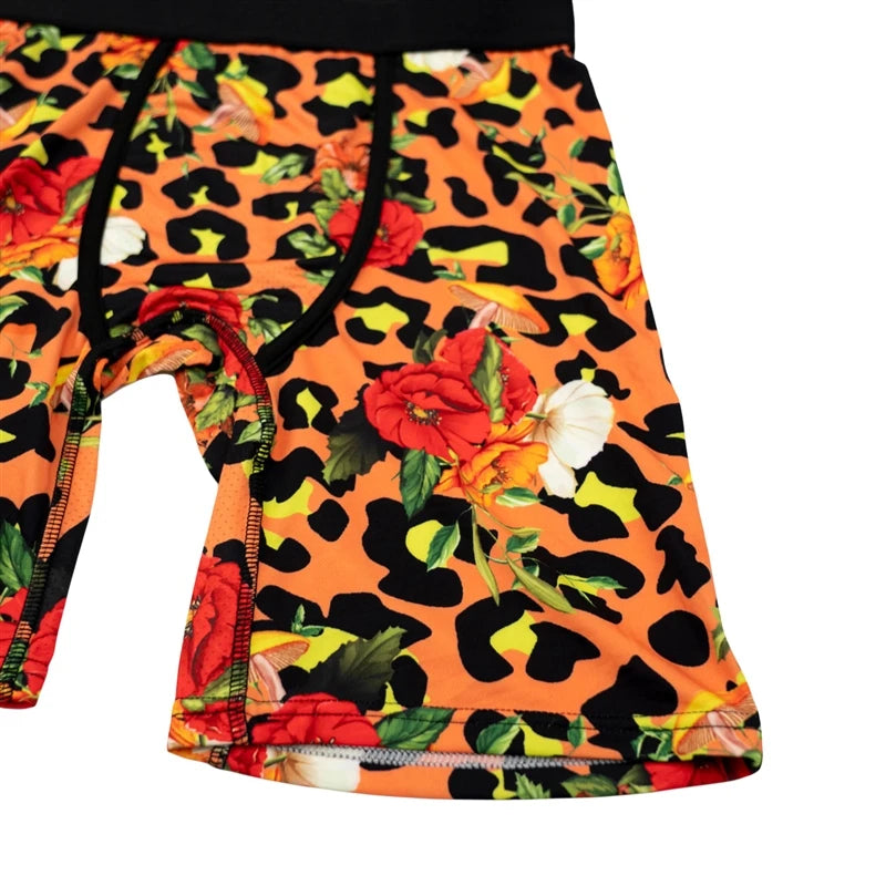 5Pcs Fashion Print Men Underwear Boxer Men's Panties Lingerie Men Underpants Boxers Trunks Plus Size XL-5XL Men's Boxer Briefs