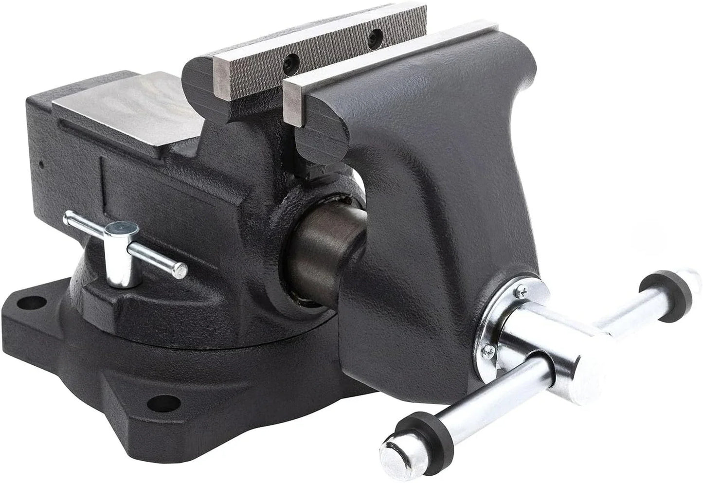 HD550-C Heavy Duty 5-1/2 Inch Mechanics Work Bench Vise | 60,000 PSI Casting Iron Material with Extra-large Anvil Surface