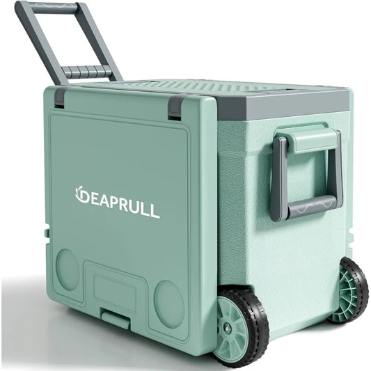 36 Quart Cooler with Wheels, Ice Chests Portable Wheeled Cooler Holds Ice up to 6 Days, Leak-Proof Outdoor Insulated Ulta-Light