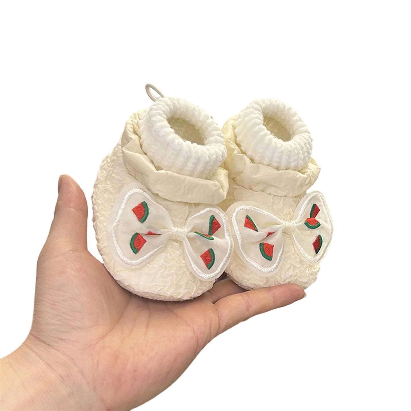 Adorable Toddler Winter Boots Fleece Lined Snow Shoes Bow