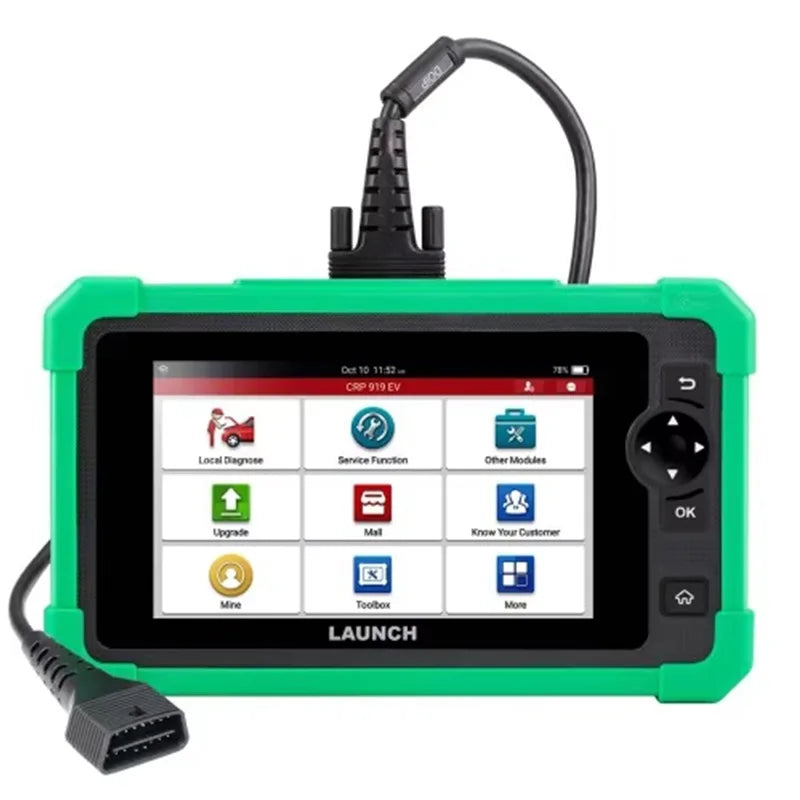OW LAUNCH CRP919 EV New Energy Vehicle Diagnostic Tool Electric Cars Scanner Diagnosis Automotive Scan 2 Years Free Update