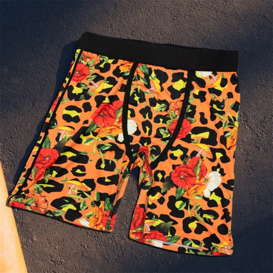 5Pcs Fashion Print Men Underwear Boxer Men's Panties Lingerie Men Underpants Boxers Trunks Plus Size XL-5XL Men's Boxer Briefs