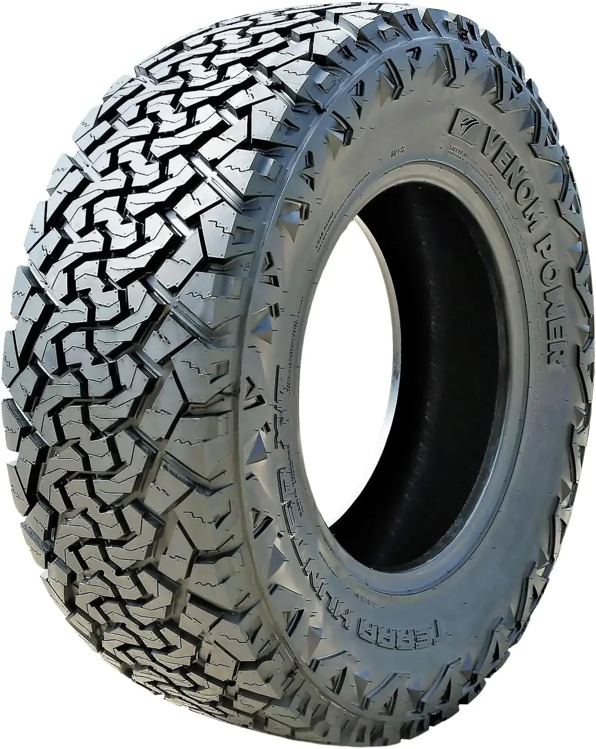 HOME-All-Terrain Mud Light Truck Radial Tire-35X12.50R20LT 35X12.50X20 35X12.50-20 121R Load Range E LRE 10-Ply BSW Black Side W