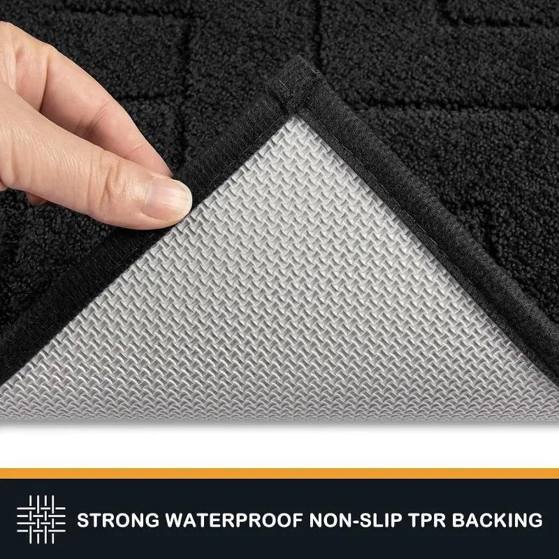 Dirt Trapper Door Mat 34 X 59 Non Slip Machine Washable Entry Rug Shoe Scraper Dog Doormat Super Absorbent Welcome