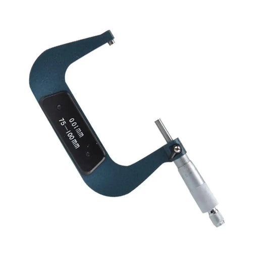 External Micrometer Alloy Quick Reading Micrometer Portable Resolution Thickness Gauge Machinist Workshop Automotive Tool