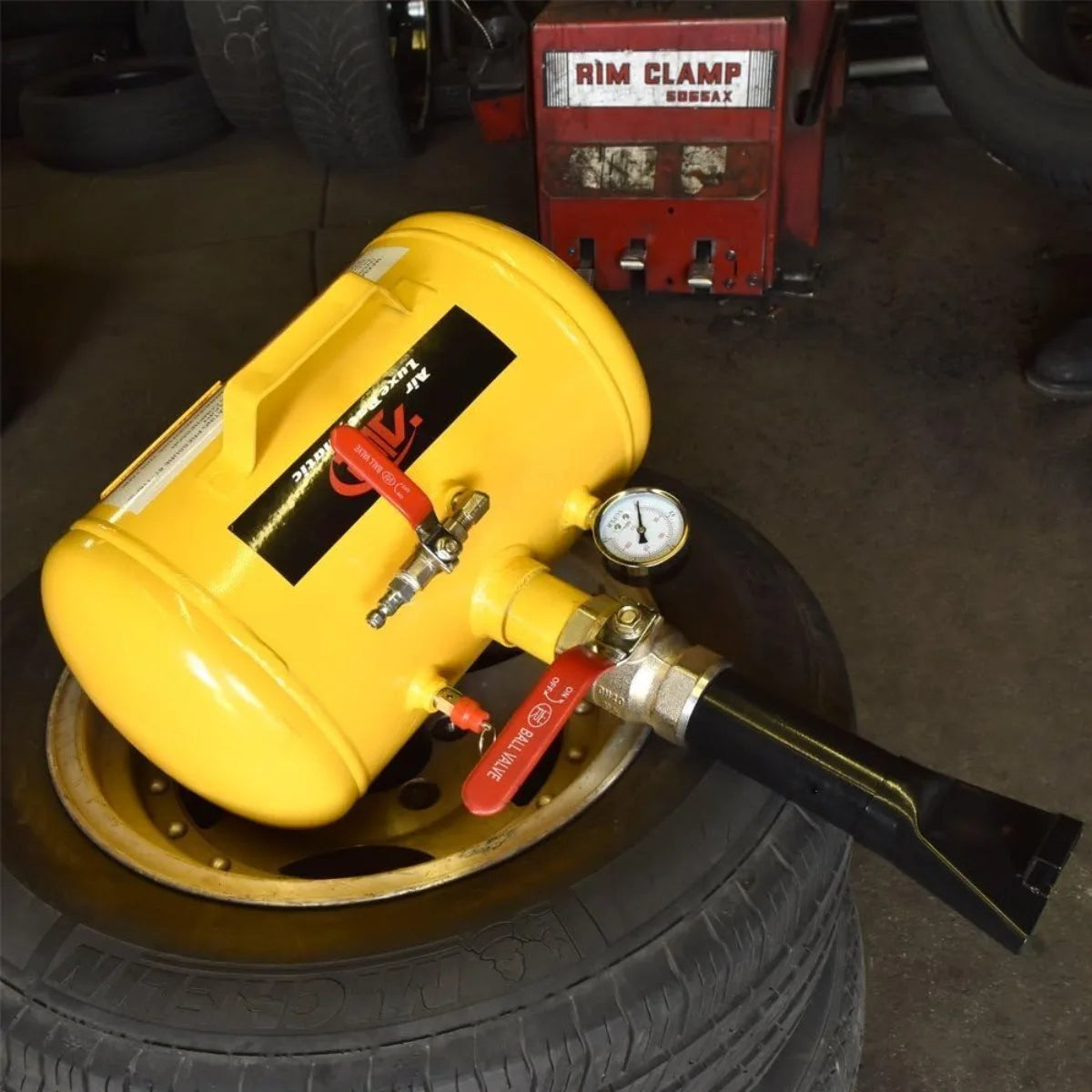 5 Gal Air Tire Bead Sealer & Seater, 145 Max PSI, Bead Blaster