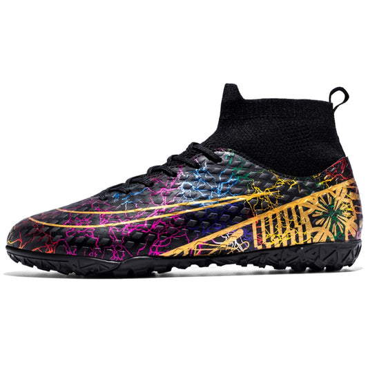 Men's and Women's Football Cleats Lightweight Outdoor Football Shoes Sports Sneaker Rugby Boots
