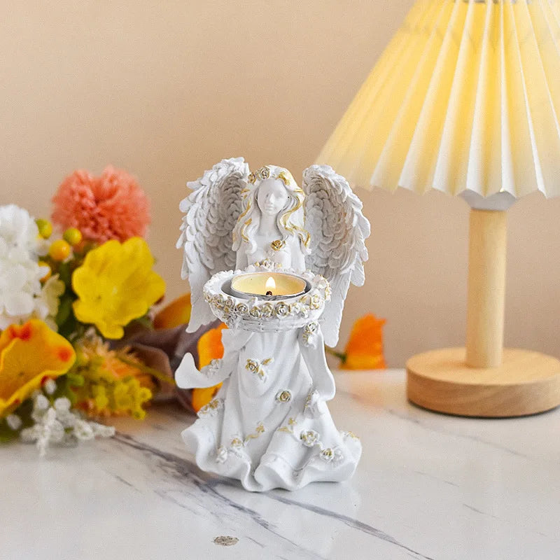 Angel Ornaments, Decorative Props, Angel Resin Handicrafts, Home Decorations, Living Room Desktop Ornaments