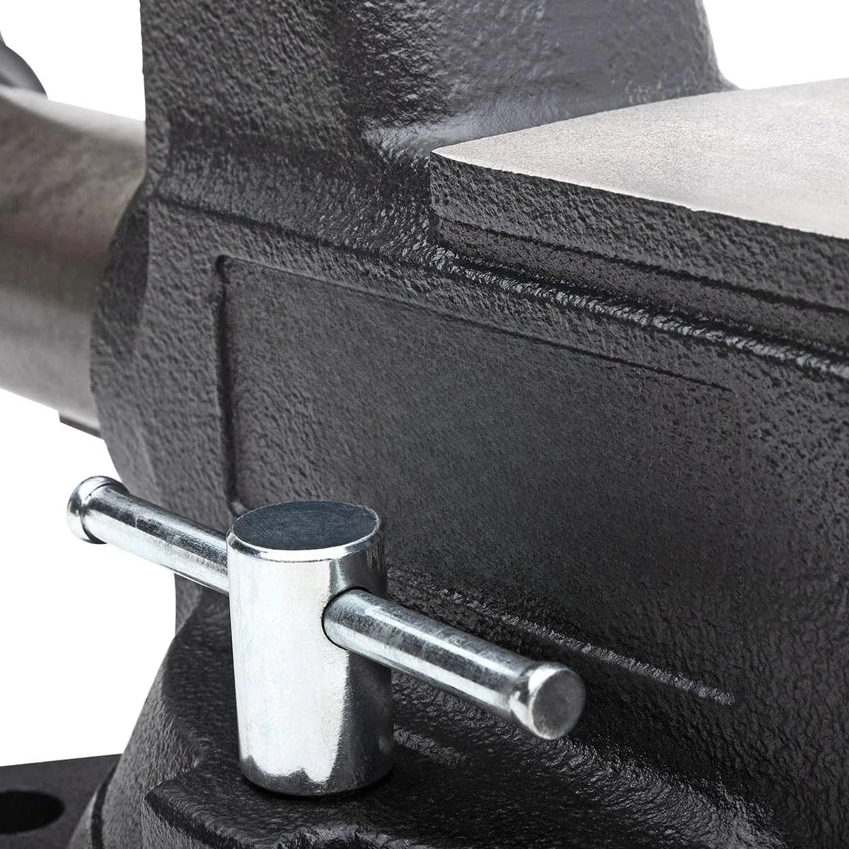 HD550-C Heavy Duty 5-1/2 Inch Mechanics Work Bench Vise | 60,000 PSI Casting Iron Material with Extra-large Anvil Surface