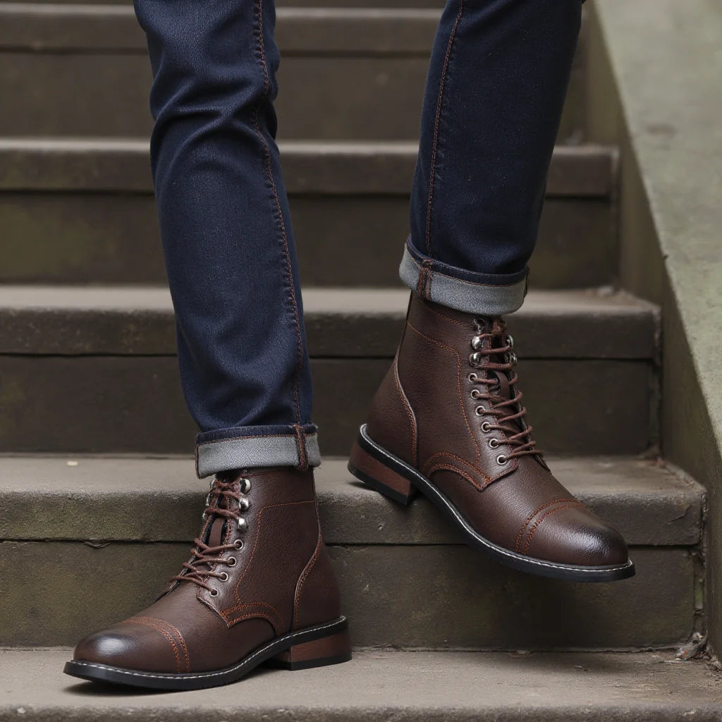 Size 8~13 Ankle Boots For Men Classical Men Boots Fashion Comfortable