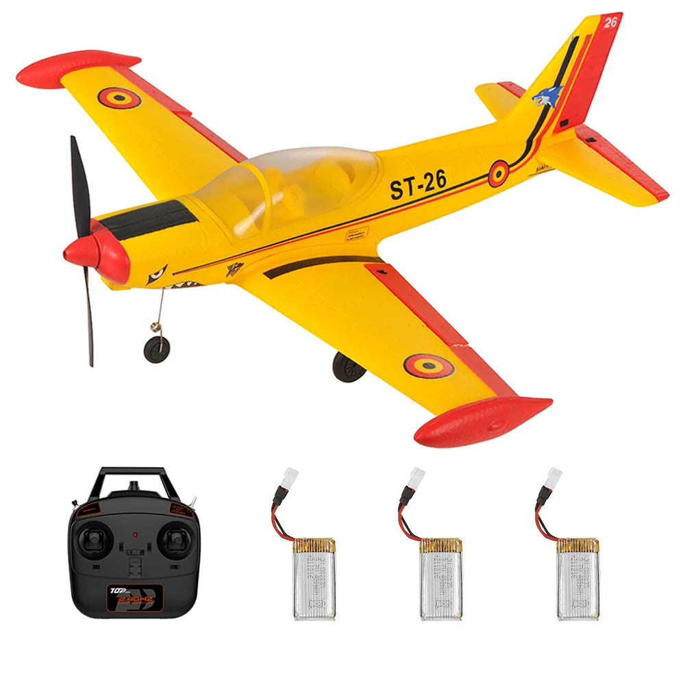 TOP RC HOBBY SF260 2.4GHz 4CH 450mm Wingspan 6-Axis Gyro One-key Aerobafics Mini RC Airplane RTF