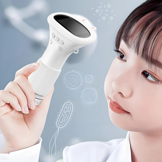 1000X Pocket Microscope for Kids 2 Inch IPS Screen Lab Digital Microscopes Equipment with 8 LED Light Mini Portable Microscopes