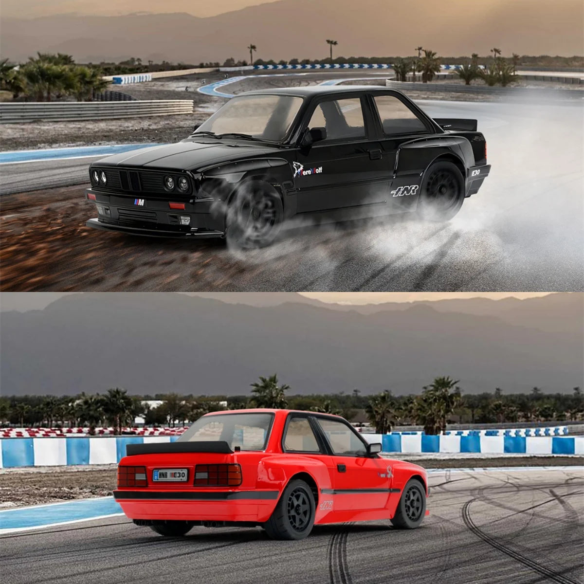 HNR H9803 Werewolf 1/10 2.4G 4WD Brushless RC Car Touring Drift On-Road Flat Run Electric Remote Control Racing Vehicles Modle