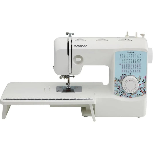 Sewing and Quilting Machine, XR3774, 37 Built-in Stitches, Wide Table, 8 Included Sewing Feet