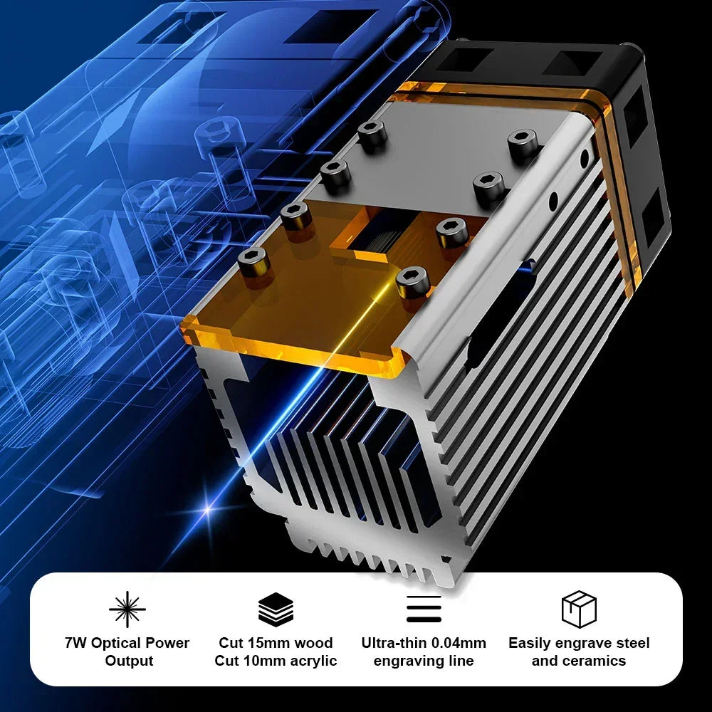 NEJE 5 Wireless Portable Laser Cutter / Engraver with A40630 Laser Module For Wood Leather Acrylic Portable Laser Engraving