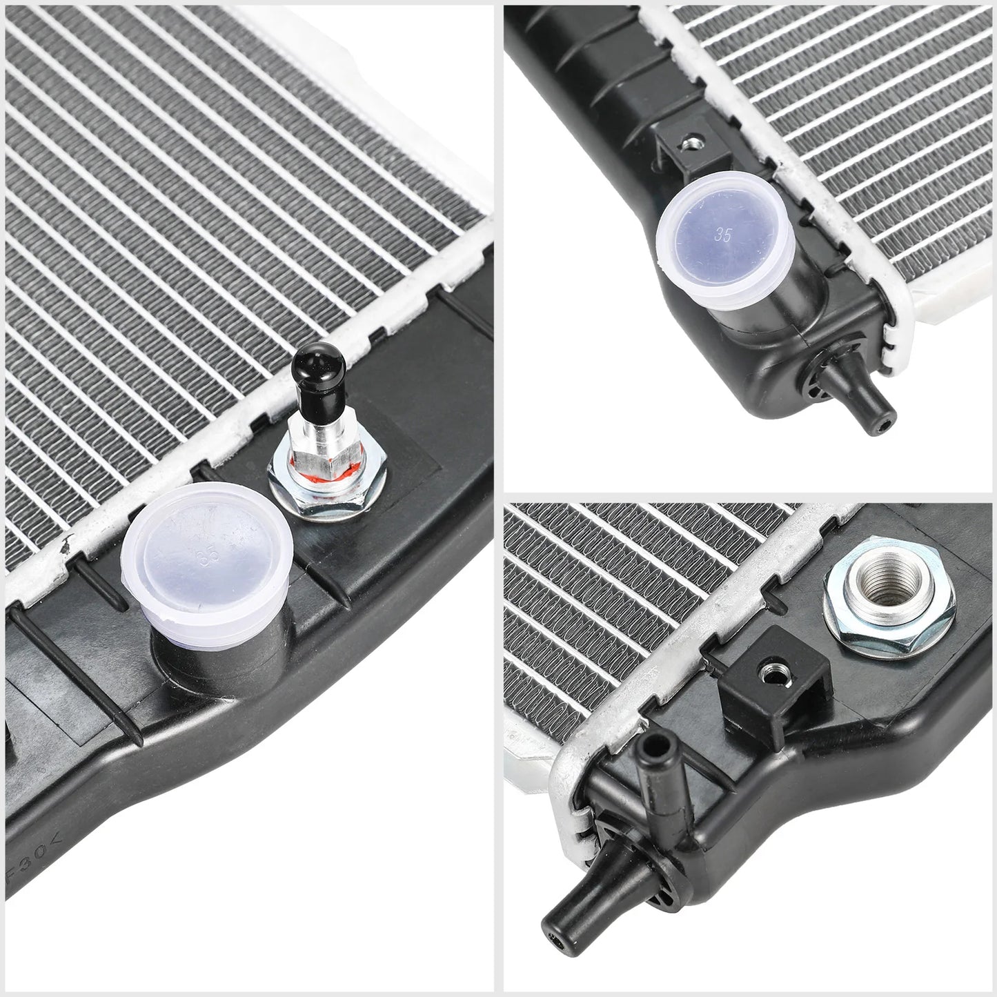 Aluminium Radiator direct for 04-09 Suzuki Swift Pontiac G3Wave Wave5 Aveo5