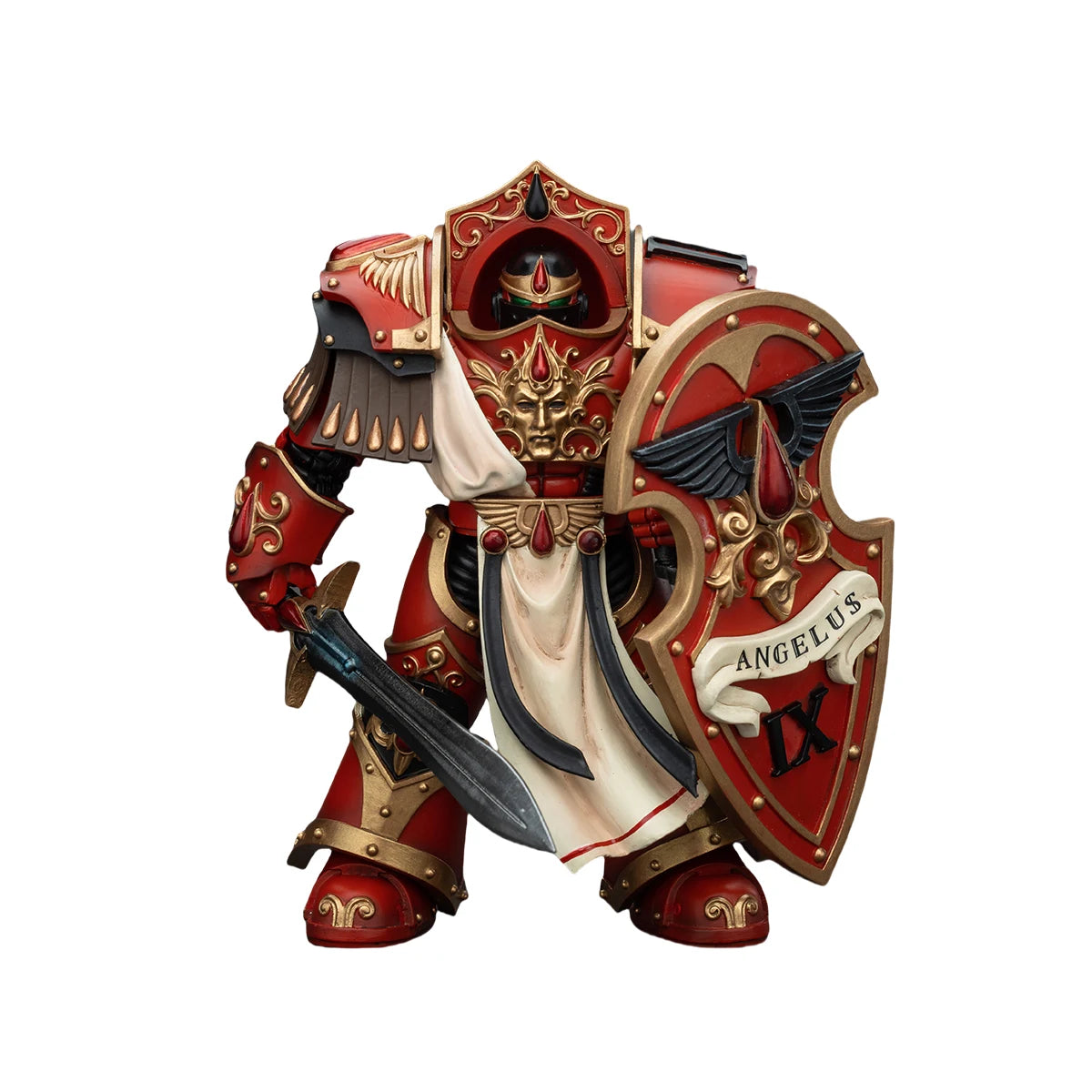 JOYTOY Warhammer 40K 1/18 Action Figures Anime Blood Angels Crimson Paladins Squad 13.6cm