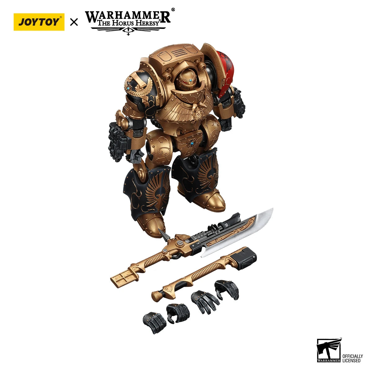 JOYTOY Warhammer 30K 1/18 Action Figures Legio Custodes Contemptor Dreadnought Anime Collection Model Toys