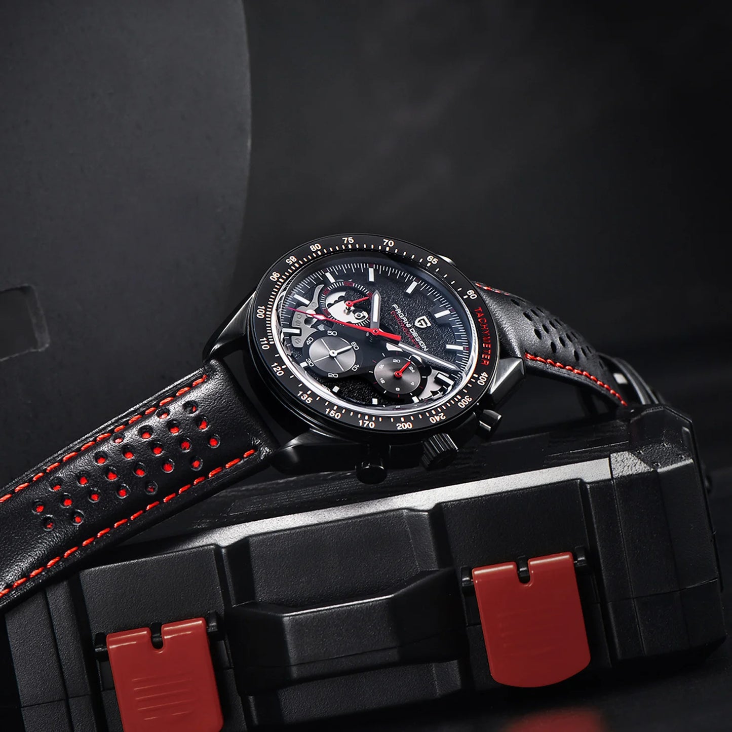 Pagani Design Mens Chronograph Watch Quartz Waterproof