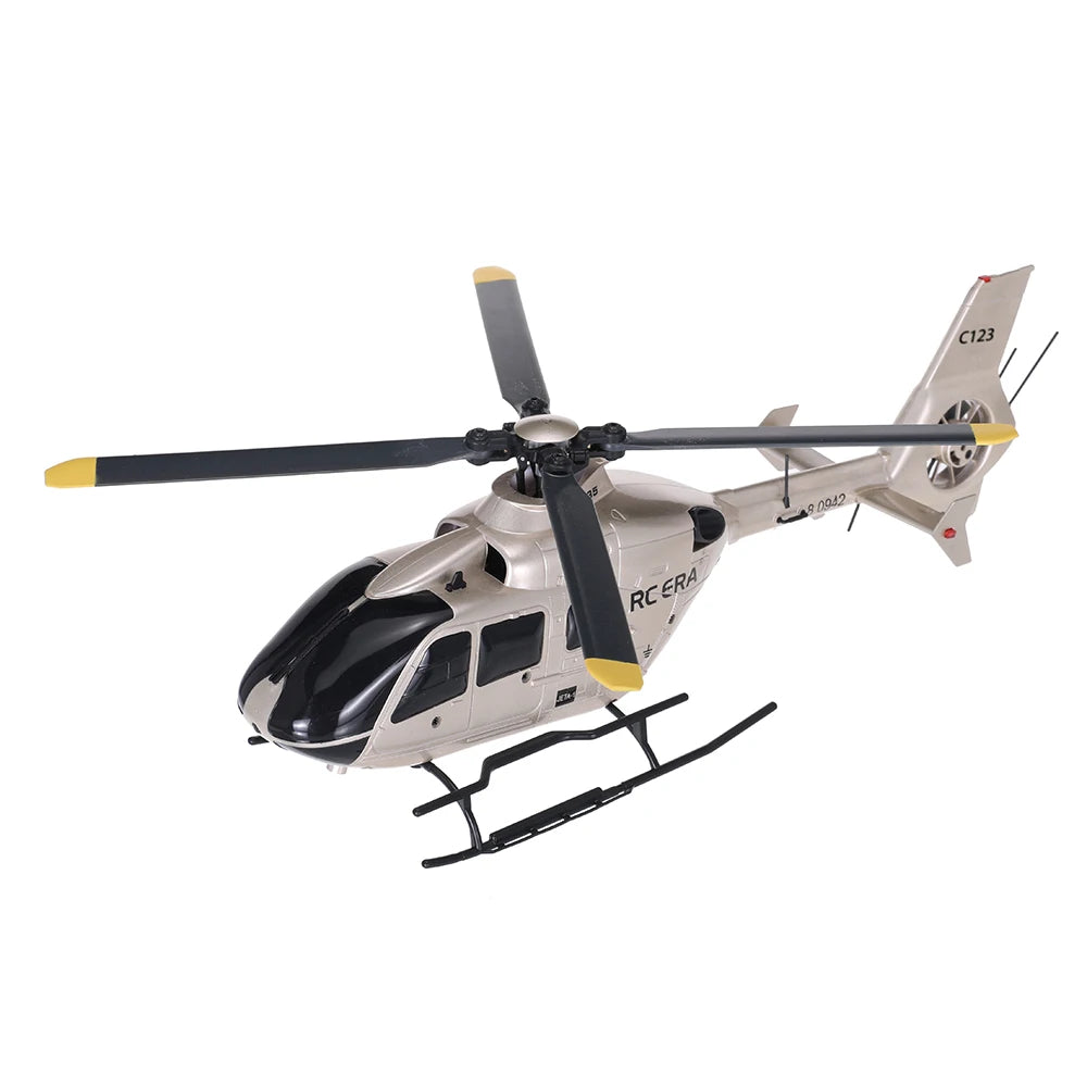 RC ERA C123 2.4G 6CH 6-Axis Gyro Optical Flow Localization Altitude Hold 1:36 EC135 Scale RC Helicopter RTF