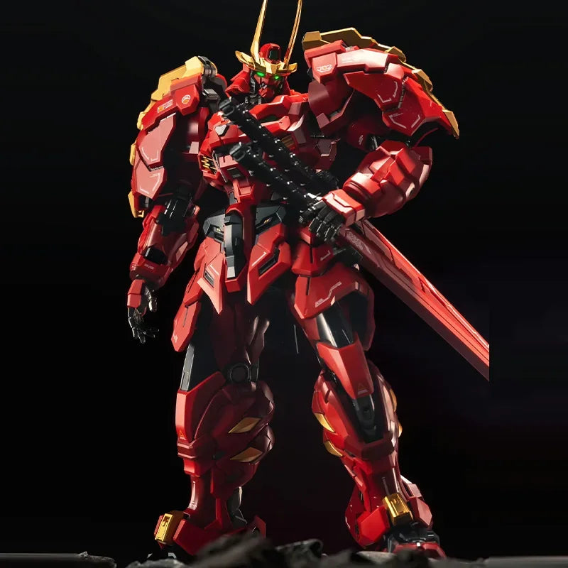 MOSHOWTOYS Action Figures Mech,Takeda Shingen,The Tiger of Kai,Excellence Level,7.09'' Progenitor Effect Collection Toy,Alloy Sk