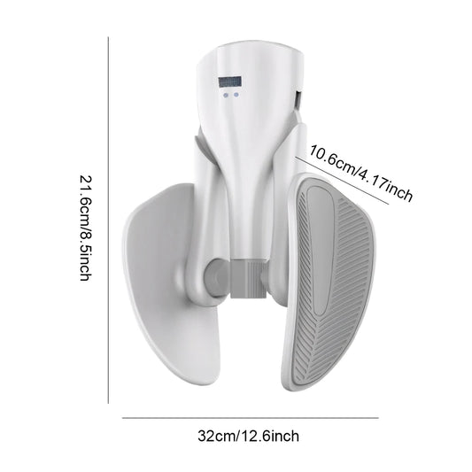 Leg Muscle Trainer Pelvic Floor Muscle Trainer with Counter Non Slip Thigh Exercise Lower Body Fitness Equipment Thigh Master