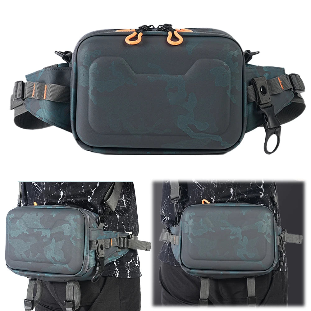 Fishing Fanny Pack Adjustable Belt Tackle Storage Bag