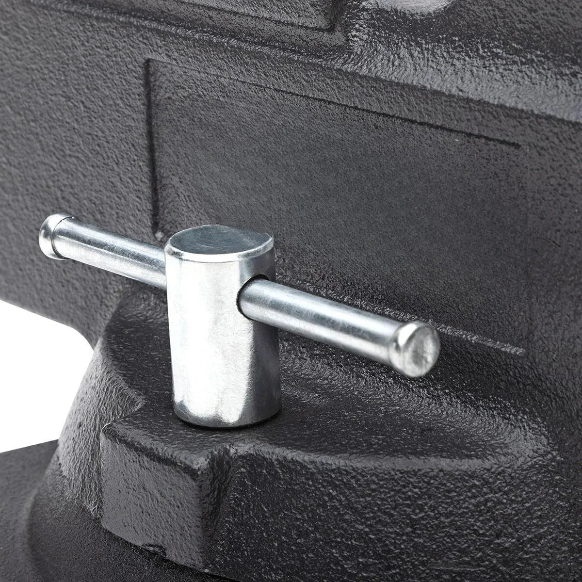 HD550-C Heavy Duty 5-1/2 Inch Mechanics Work Bench Vise | 60,000 PSI Casting Iron Material with Extra-large Anvil Surface