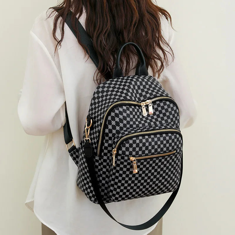 Vintage Printed Backpack for Women – 2023 New Fashion High-Quality Travel & Casual Shoulder Bag