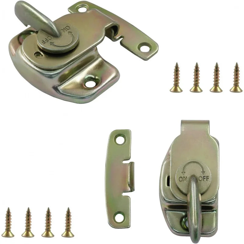 2 Sets Metal Table Locks Dining Align-N-Leaf Hardware Accessories Extension Ta