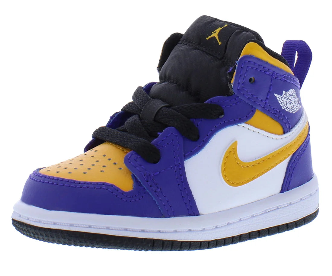 Nike Jordan 1 Mid Infant/Toddler Shoes