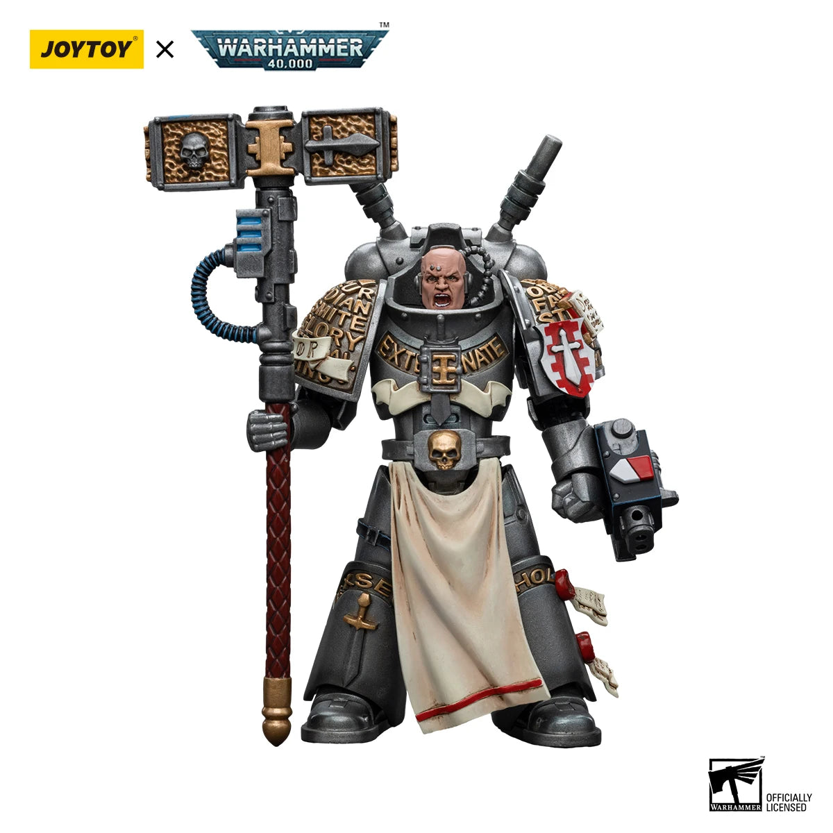 JoyToy Warhammer 40K 1/18 Action Figures Grey Knights Interceptor Squad Strike Squad Model Toys 12cm