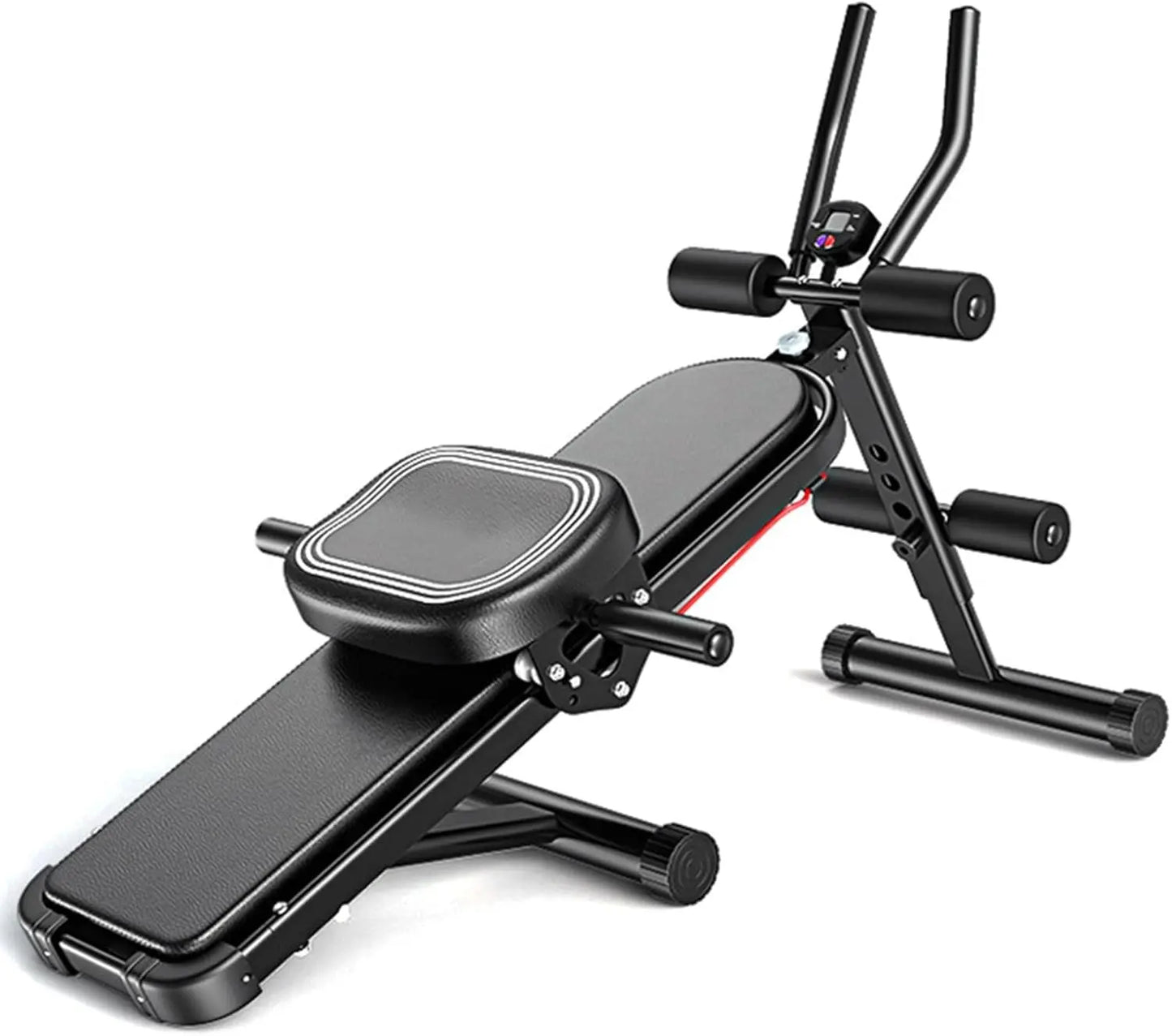 Adjustable Ab Trainer Machine Foldable Ab Workout Equipment for Core Strength Training