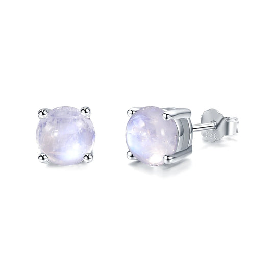 Gems Ballet June Birthstone Stud Earrings 5mm 925 Silver