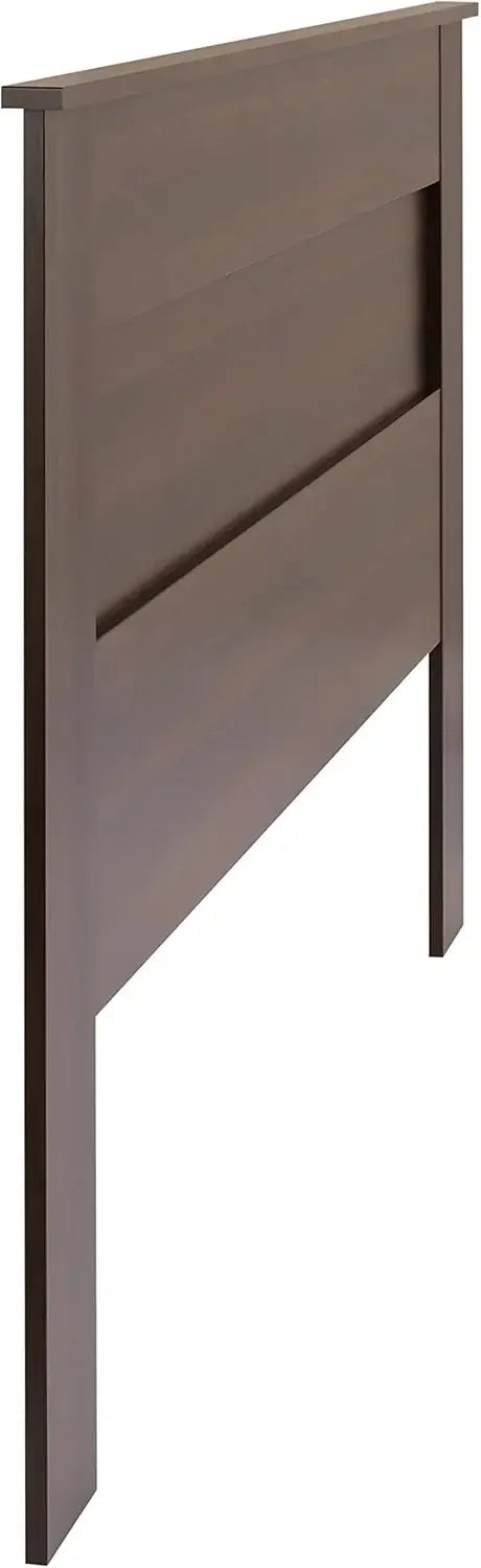 2025New-Stylish Flat Wood Panel Headboard for King Size Beds, Simplistic Wooden King Headboard 2.25" D x 81" W x 48" H, Espresso