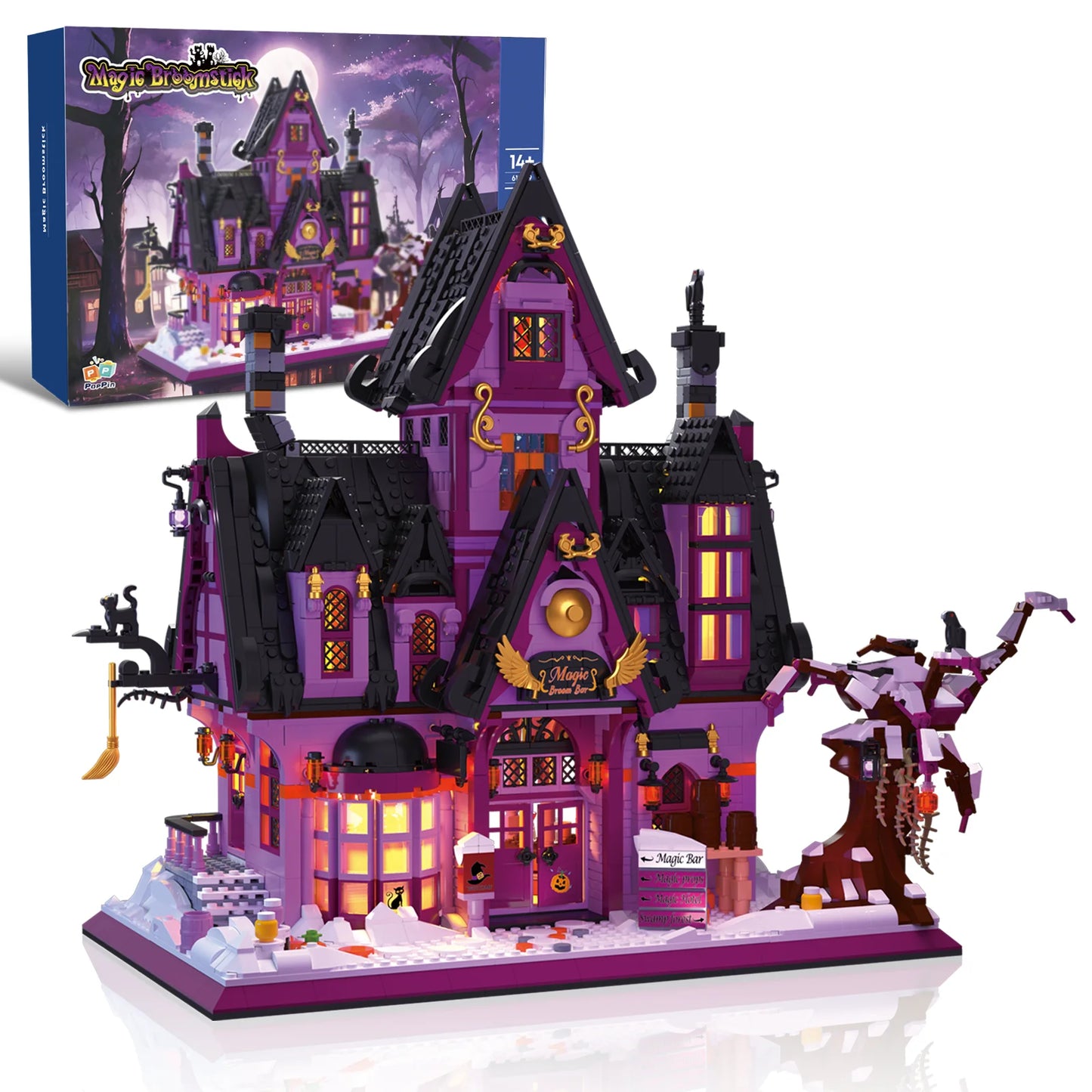 2639Pcs Magic Bar Building Blocks Creative City Street View