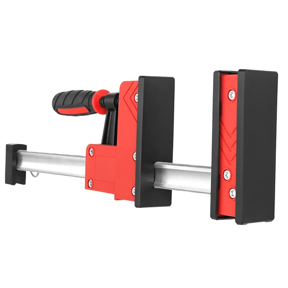 Heavy-duty Parallel F Clamps Bar Clamps 2pcs/set 400mm Length 95mm Throat Depth 700KG Clamp Force for Woodworking Metalworking