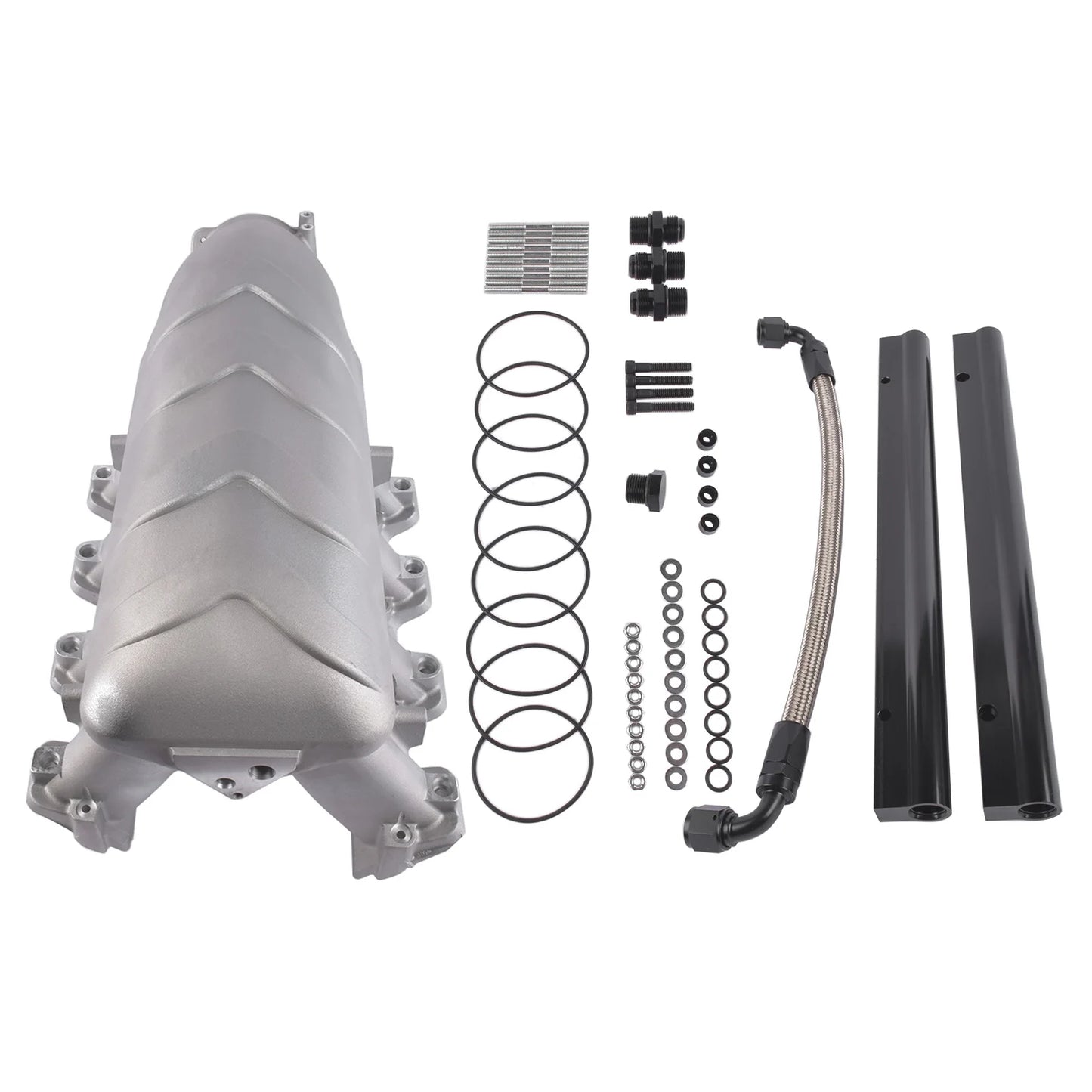 AP02 For Chevy GM LS3 L92 Small Block 92mm EFI LS Hi-Ram Multi-Port Intake Manifold