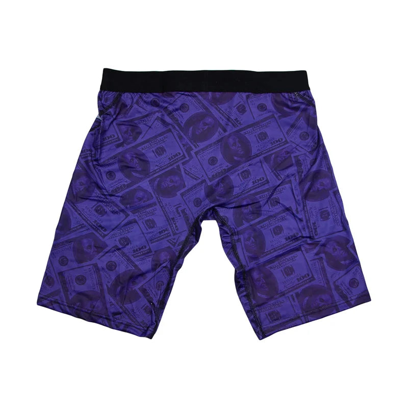 5Pcs Men Underwear Boxers Print Man Panties Lingerie Men Underpants Boxershorts Trunks Plus Size Breathable Seamless Men's Boxer