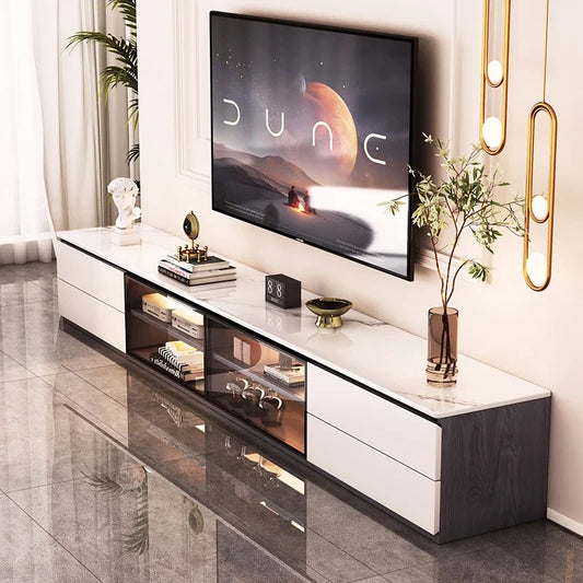 Wood Entertainment Tv Table Salon Modern Cabinets Monitor Fireplace Designer Tv Stands Luxury Archivadores Trendy Furniture