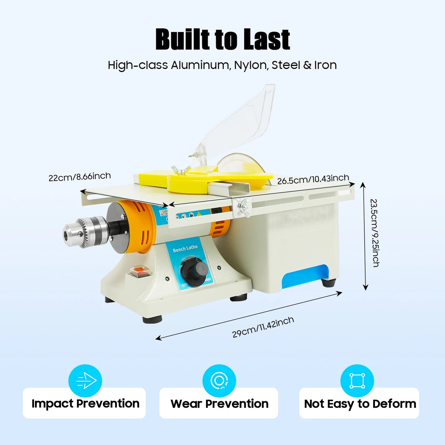Jewelry Lapidary Saw 110V 750W Benchtop Gem Lapidary Saw with 6 inch Jade Saw Blade Mini Table Wood Saws Adjustable Angle 90°