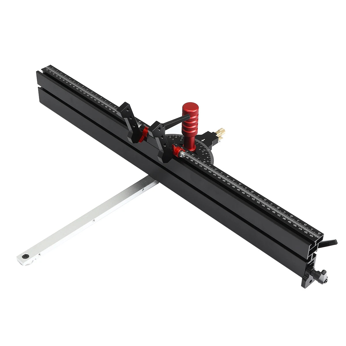 ENJOYWOOD Woodworking 0-60 Degree Angle Miter Gauge 600-1200mm Extended Fence for Table Saw Router Table Precision Angle Setting