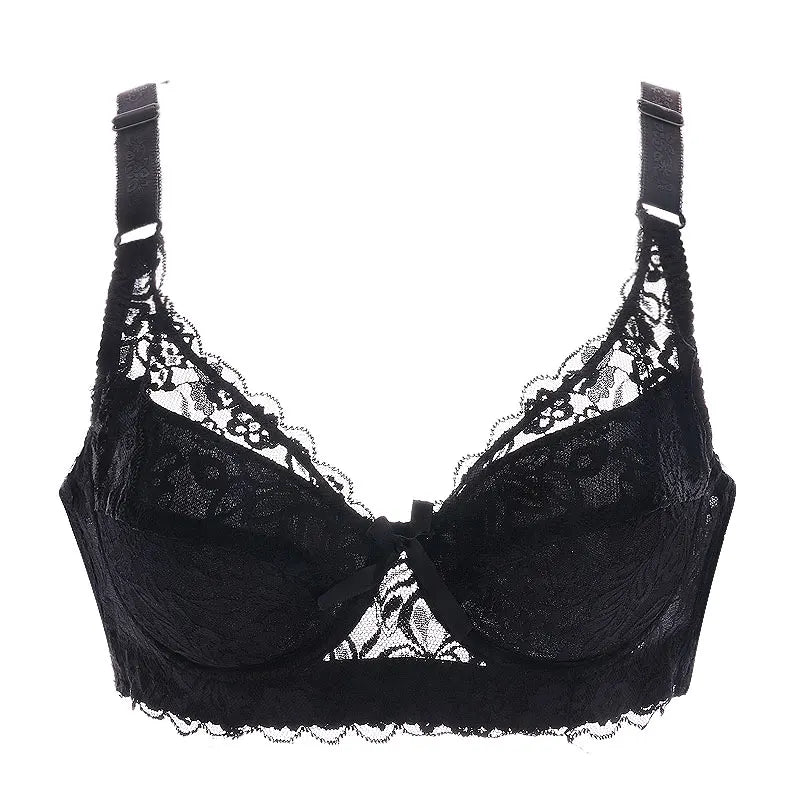 Women Sexy Bralette Big Size Lace Underwear Push Up Bras 80CD-105CD Intimates Female Lace Bra Lingerie 42D 44D 46D soutien gorge