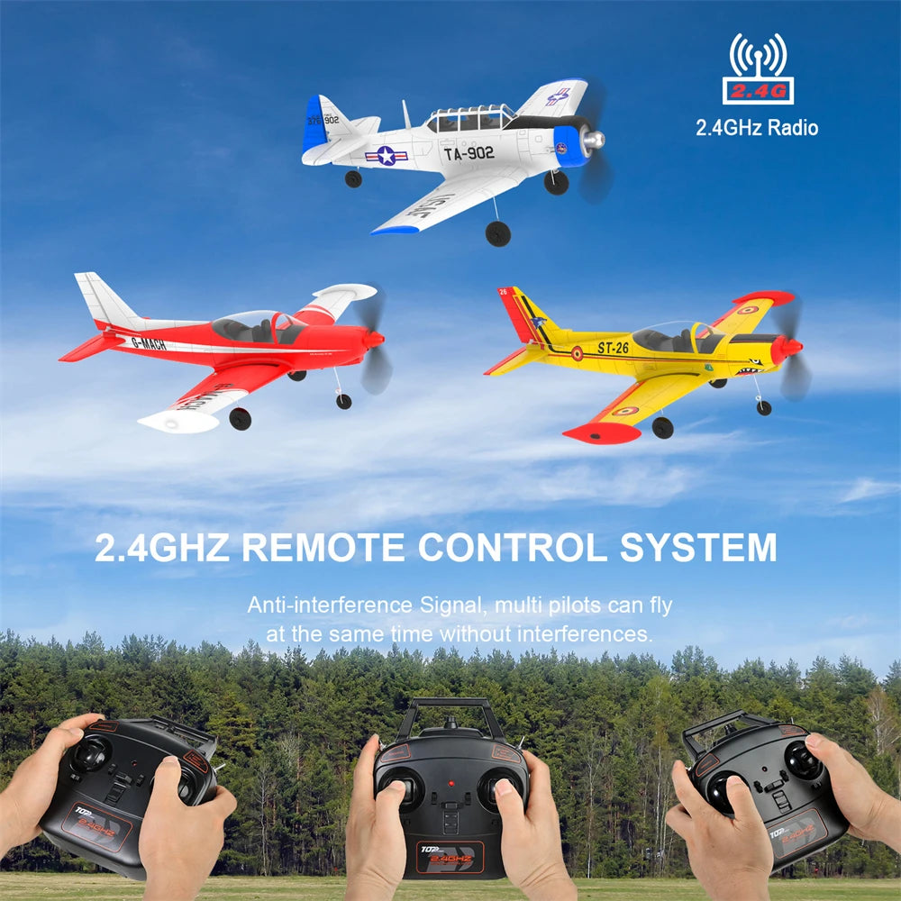 TOP RC HOBBY SF260 2.4GHz 4CH 450mm Wingspan 6-Axis Gyro One-key Aerobafics Mini RC Airplane RTF