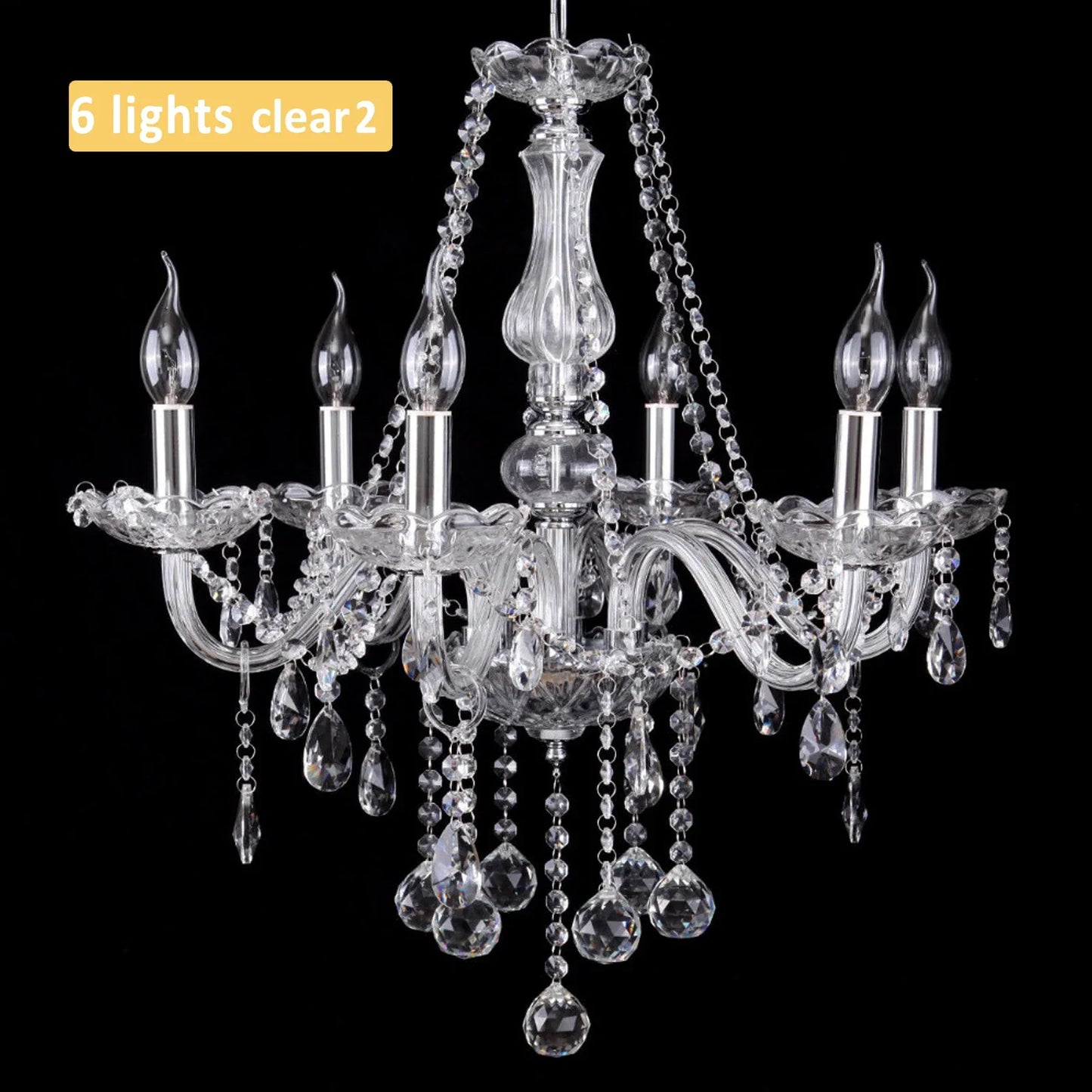 Ridgeyard 4-18 Arms K9 Crystal Chandelier Modern Luxury Boutique Country Style For Hallway Living/Dining Room Bedroom Home Light